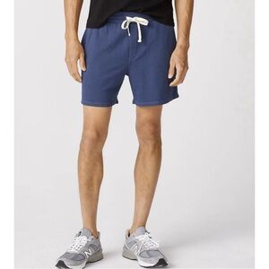 Monrow Shorts Men's Size XL Supersoft Gym Shorts Drawstring Waist Steel Blue New